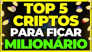 ðŸš¨ TOP 5 CRIPTOMOEDAS ALTCOINS PARA FICAR MILIONÃRIO EM 2024 E 2025 [upl. by Alodie]