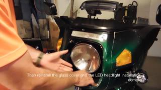 R100RT LED headlight [upl. by Creight]