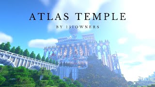 Minecraft Showcase  Megabuild  Atlas Temple Showcase Cinematic [upl. by Enyad745]