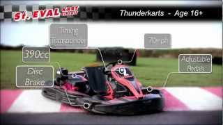 See the action at St Eval Kart Circuit [upl. by Terrilyn75]