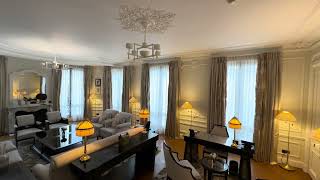 Paris 🇫🇷 Hotel Fouquets Paris  Arc de Triomphe Signature Suite  room 435  135 sq m  room tour [upl. by Laamaj]