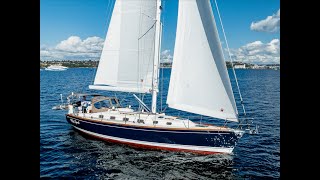 2017 Tartan 4300 Sailboat Sea Trial and Walkthrough in Seattle WA [upl. by Hut]