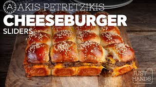 Cheeseburger Sliders  Akis Petretzikis [upl. by Armat]