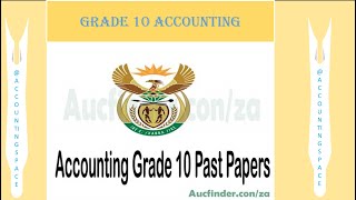 GRADE 10 ACCOUNTING INCOME STATEMENT [upl. by Frederic]