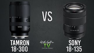 Sony 18135mm vs Tamron 18300mm  Videography Review [upl. by Nolasba]