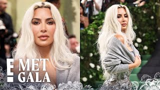 WAIST SNATCHED Kim Kardashian SHOCKS at the 2024 Met Gala  E [upl. by Varick]