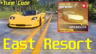 East Resort Speed Trap 370kmh S2 998  Tune Code  Forza Horizon 5 [upl. by Milissent]