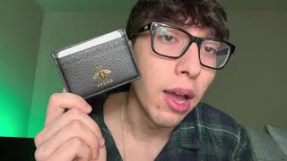 Unboxing NEW GUCCI Animalier leather card case [upl. by Chien400]