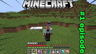 PC Java edition Minecraft survival series start episode 1 [upl. by Oona431]