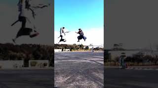 JETPACK Samurai flying and fighting in the air WOW [upl. by Aifoz]