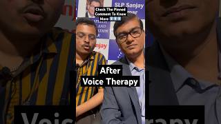 🌟 Puberphonia Marvel Before amp After in 8 Days 🗣️✨ SLPSanjayKumar Magic  Speech Therapy voice [upl. by Rhtaeh]