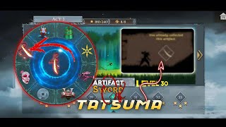 Artifact SWORD OF TATSUMA location Level 30  Ninja Arashi 2  NS Teach Game [upl. by Inaluahek]