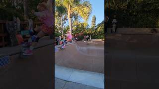 Fun spooky Halloween backyard sesh👻🍅 skateboarding halloween barbie [upl. by Leler]