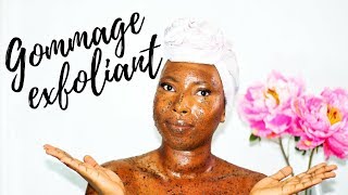 GOMMAGE EXFOLIANT FAIT MAISON [upl. by Aowda]