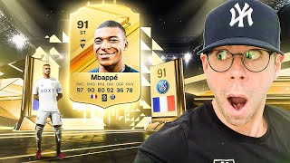 I PACK TRADEABLE MBAPPE FROM A 75K PACK 3 million COINS  FC24 [upl. by Gradey]