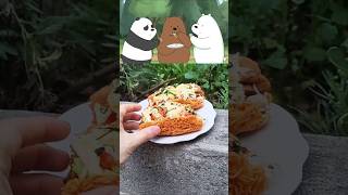 Taco ramen Escandalosos 🤩 escandalosos webarebears cartoonnetwork caricaturas shorts [upl. by Sparky]