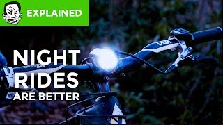 Why go mountain biking at night [upl. by Denver]