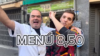 Menú de Medio Día en Barcelona por SOLO 850€‼️😲🍽️ [upl. by Osithe]