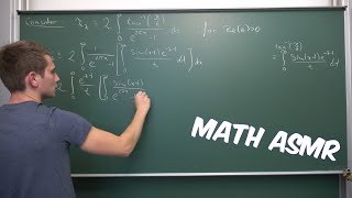 Study With Me Math ASMR for the Sophisticated Analytic Number Theorist Chalkboard Chalk Writing [upl. by Leach]