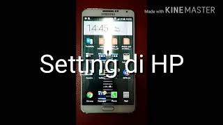 Tutorial setting mirror link HP Samsung ke Head Unit SKELETON SKT 8189 [upl. by Sharline]