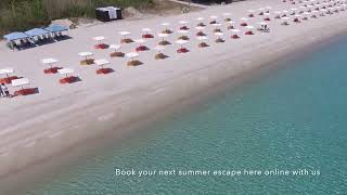 Alexander the Great Beach Hotel in Halkidiki Greece Summer 2022 [upl. by Megen]