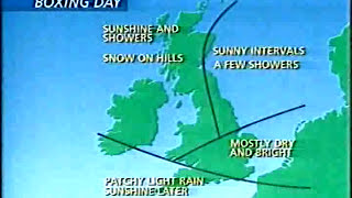 BBC1  closedown  Christmas Day 1986 [upl. by Sydalg703]