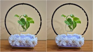 A Beautiful plant decor Showpiece DIY Plant Holder Hanging planter plants homedecor roomdecor [upl. by Rondon]