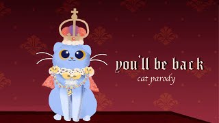 Youll be back  Cat Parody short [upl. by Ihcekn]