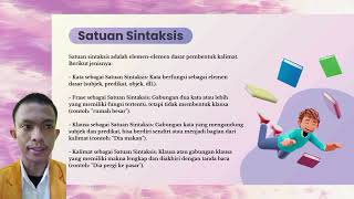 DasarDasar Sintaksis Linguistik [upl. by Ysteb]