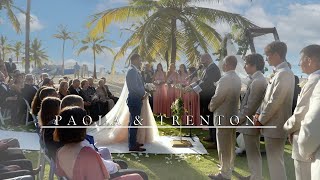 Paola amp Trenton our wedding in Marriott Hotel in Puerto Rico Select HD [upl. by Nohsid269]