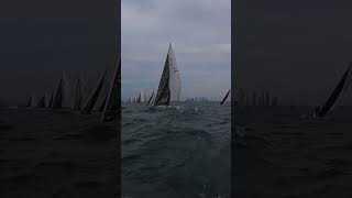 R8 black flag start Check out the start line sag 2024 J80 North American Championship blackflag [upl. by Annav]