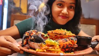 TANDOORI CRAB  PRAWN THALI  CHICKEN TANDOORI SIZZLER  Indian Food  Anagha Mirgal [upl. by Shornick]