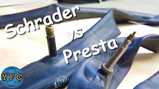 Schrader vs Presta Valves [upl. by Tloh]