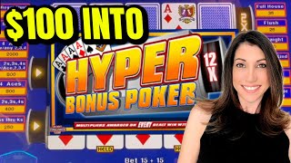 I Gambled 100 into Quarter Denomination Video Poker [upl. by Rowney]