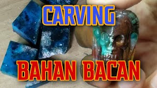 CARVING PERDANA BATU GARUT  BAHAN BACAN PART 2 [upl. by Arrahs62]