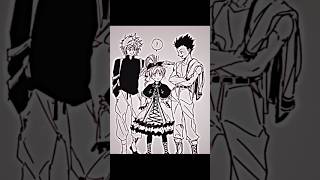 Gon killua and bisky edit🔥 anime keşfet viralvideo hunterxhunter killua gon [upl. by Jareb]