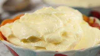 Creme Fraiche Recipe Demonstration  Joyofbakingcom [upl. by Alah]