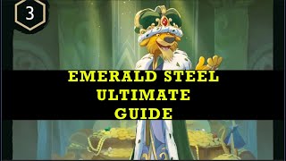 EMERALD STEEL ULTIMATE GUIDE  Disney Lorcana l Dreamborn [upl. by Anileda]