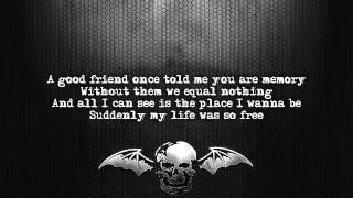 Avenged Sevenfold  Remenissions Lyrics on screen Full HD [upl. by Edmond]