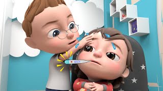 Sick Song  ABCkidtv Nursery Rhymes amp Kids Songs [upl. by Civ]