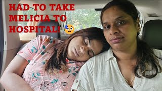 Had To Take Melicia To Hospital In Emergency [upl. by El]