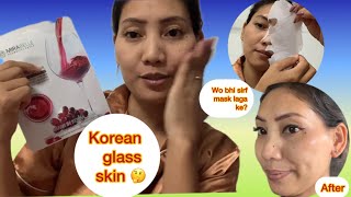 Daily skin care routine  How to get Korean glass skin😵 [upl. by Airlie]