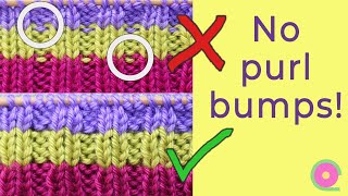 Changing yarn colors in ribbing Useful knitting tip [upl. by English]