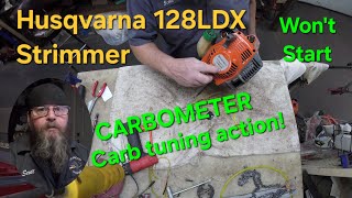 Husqvarna 128LDX Strimmer Wont StartFixed [upl. by Grote661]