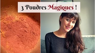 3 POUDRES INDIENNES pour de BEAUX Cheveux [upl. by Cyprio]