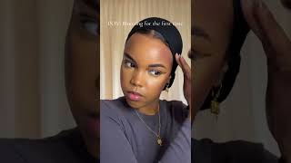 Using huda beauty blush filter in Coco Loco blonzing blonzingblackgirl contour blackgirlmakeup [upl. by Sehguh]