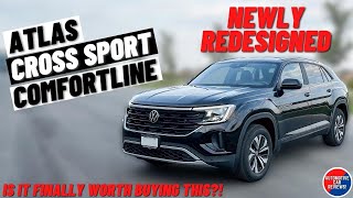 NEW 2024 VW ATLAS CROSS SPORT COMFORTLINE  Full Walkaround Review  Worth Buying This [upl. by Williams]