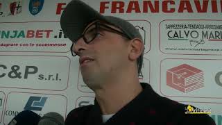 Serie D Interviste post partita Francavilla  R Acerrana 12 [upl. by Aliuqat]