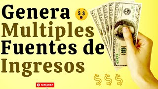 Libérate del Ingreso Único Aprende a Crear Diversas Fuentes de Dinero [upl. by Elizabet]