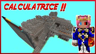 CALCULATRICE GÉANTE redstone  MINECRAFT 117 [upl. by Ail]